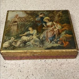 Large Vintage Italian Florentine Box